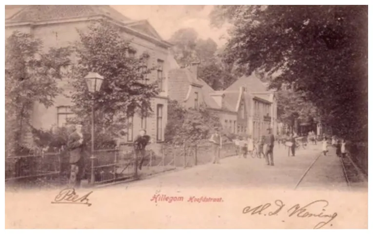 Hoofdstraat hillegom jaartal 1910 tot 1920 foto's serc