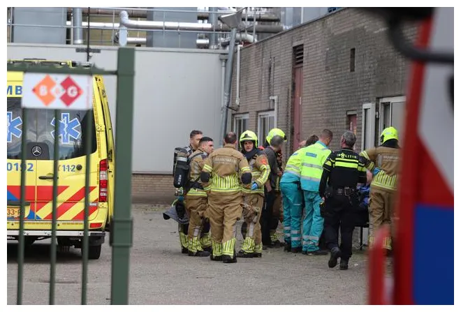 Bedrijfsongeval aan de Altenaweg Waalwijk - Actueel nieuws over 112