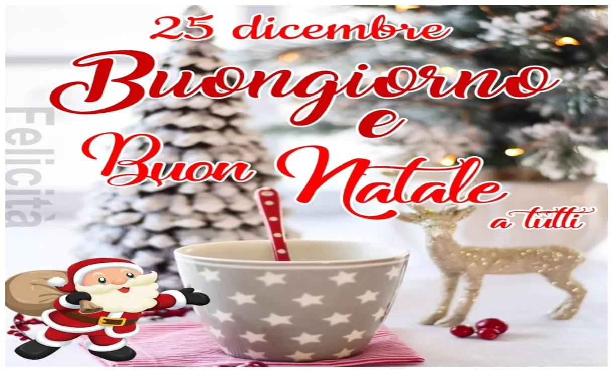 Buongiorno e buon natale buongiornoate.it