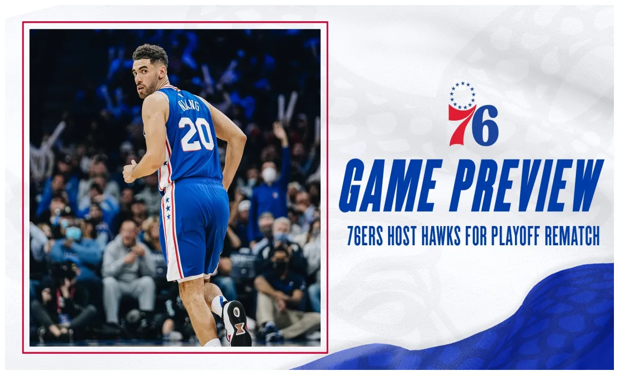 76ers Host Hawks for Playoff Rematch | Philadelphia Sixers