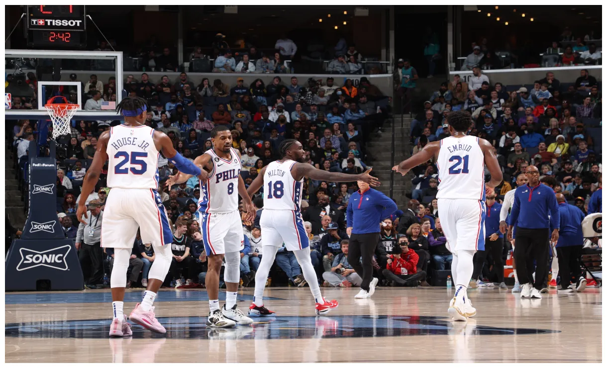 S sixers vs. memphis grizzlies 12/02/2022 philadelphia 76ers