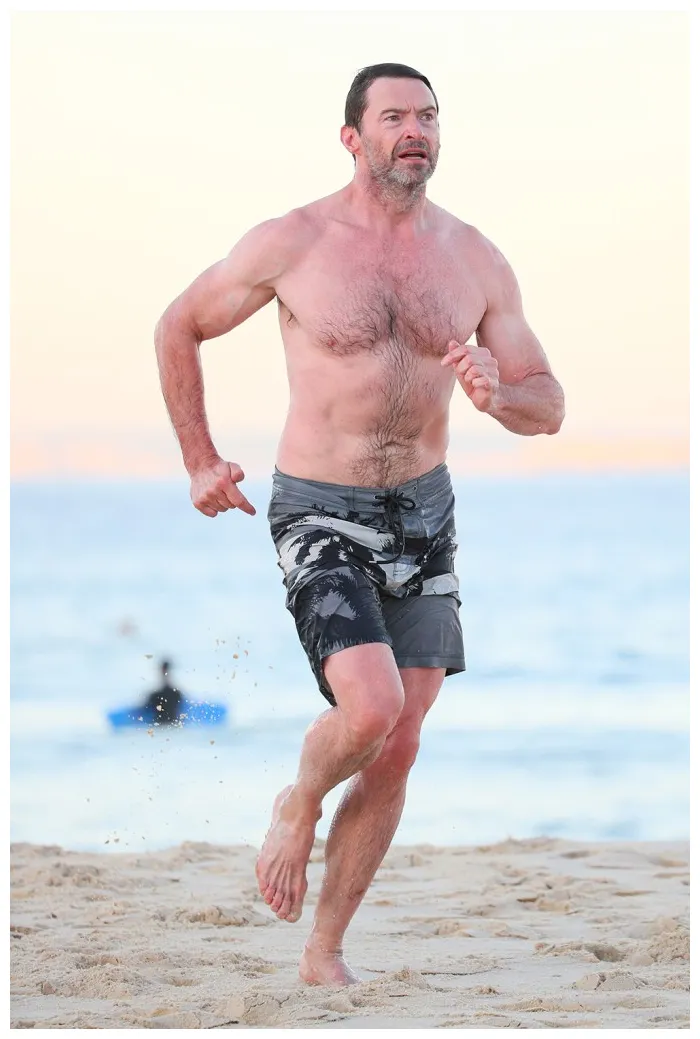 Celebrities working out on the beach s hollywood life