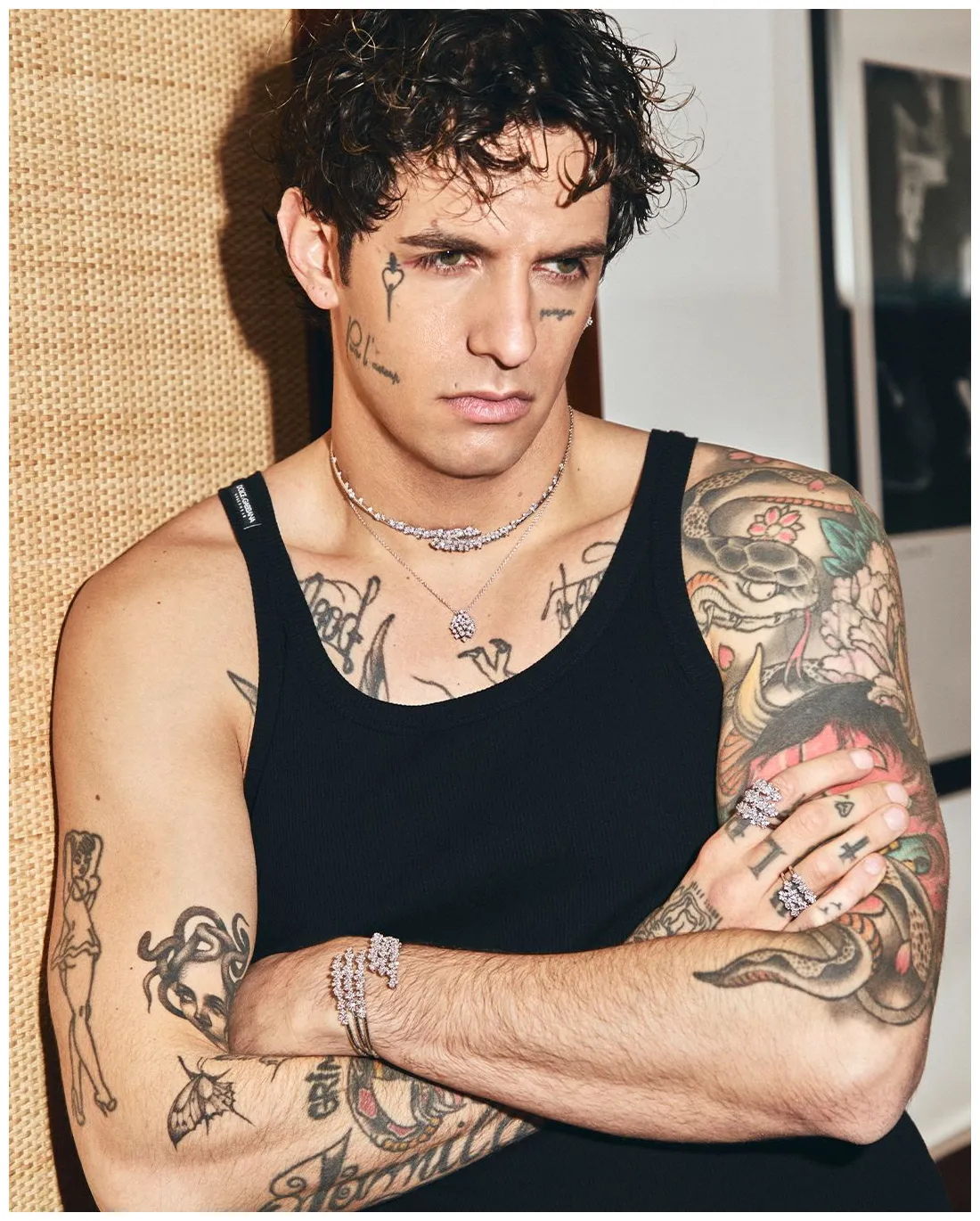 In sanremo 2025, previewed the dream jewels that he will