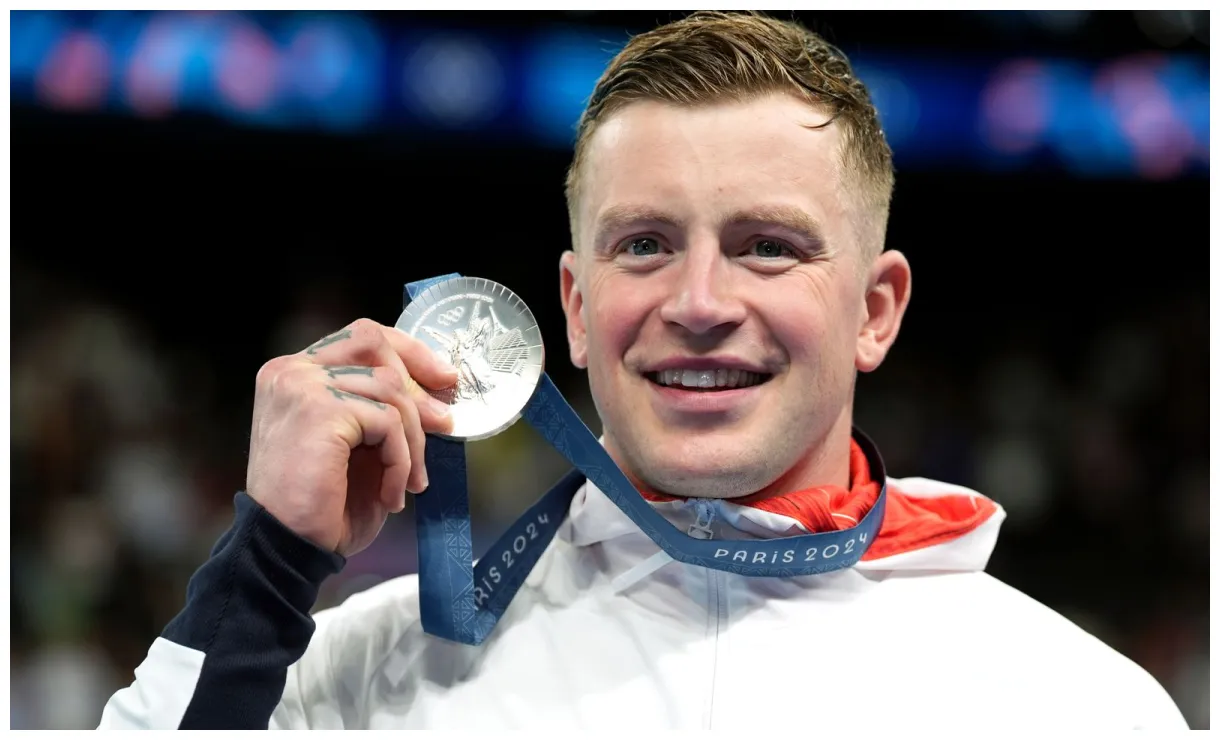 Paris Olympics 2024: Adam Peaty wins silver in 100 metre breaststroke