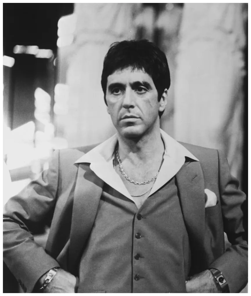 As tony montana in scarface print 24 x 30 walmart