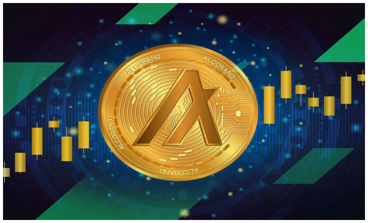 Algorand algo price fluctuation graph week 1 january 2026