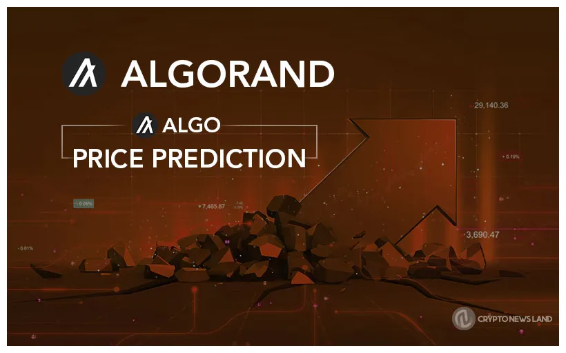 Algorand algo daily price chart week 1 january 2026