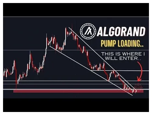 Algorand algo technical analysis chart week 1 january 2026