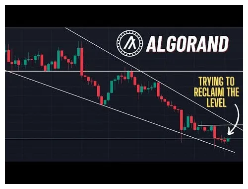 Algorand algo candlestick graph prediction week 1 january 2026