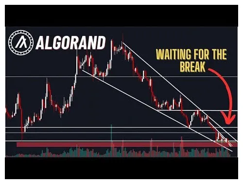 Algorand algo candlestick graph prediction week 1 january 2026