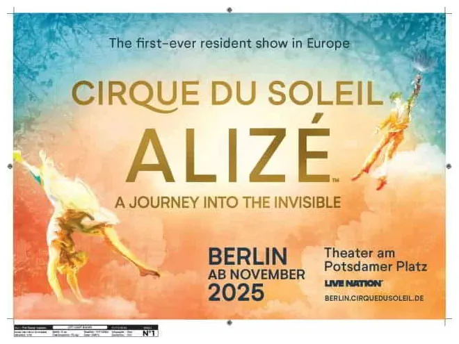 AlizÉ cirque du soleil feiert weltpremiere in berlin event news berlin