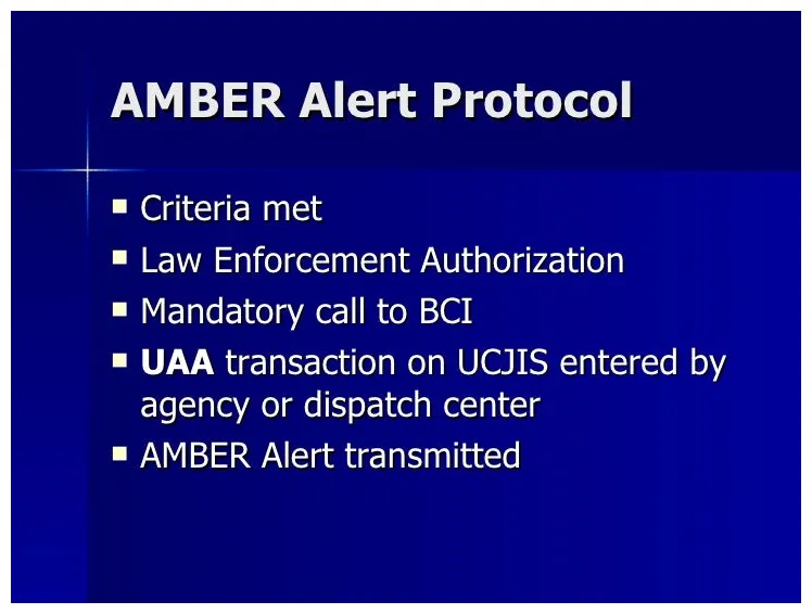 Utah Amber Alert