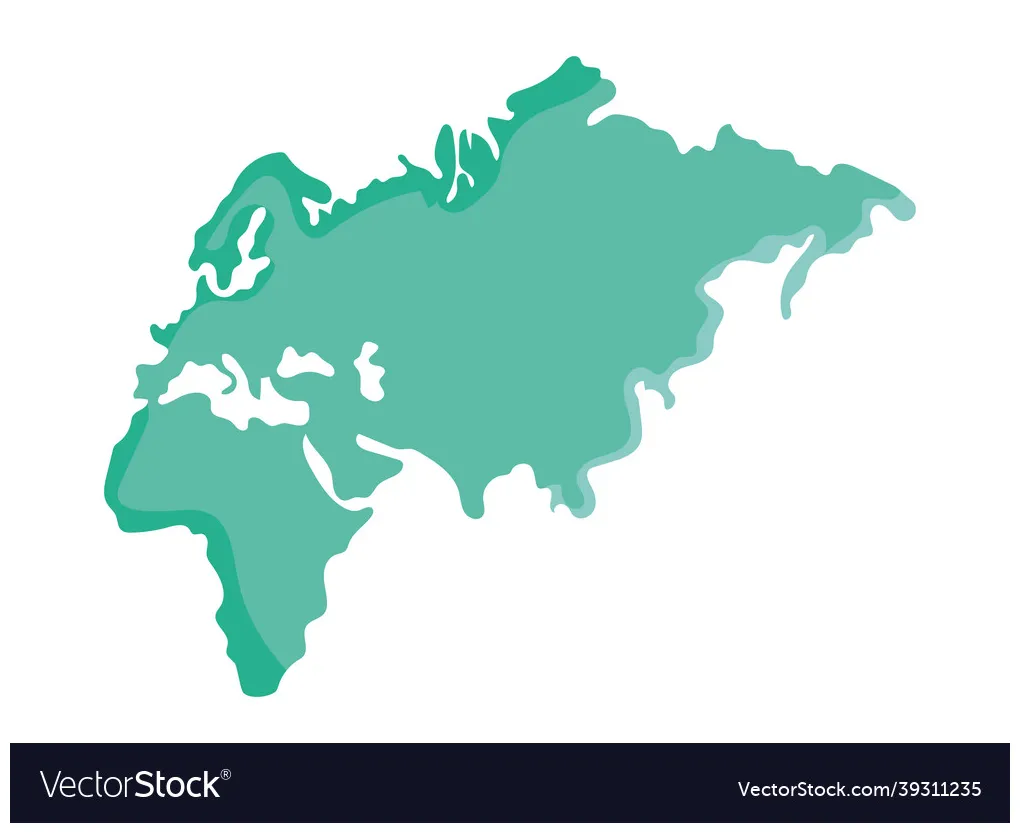 America and europa map Royalty Free Vector Image