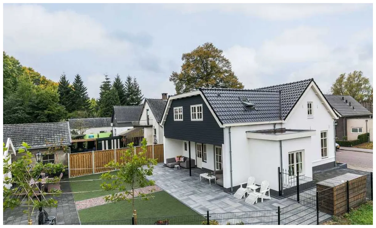 Houden open huis. zie foto's bekende buren