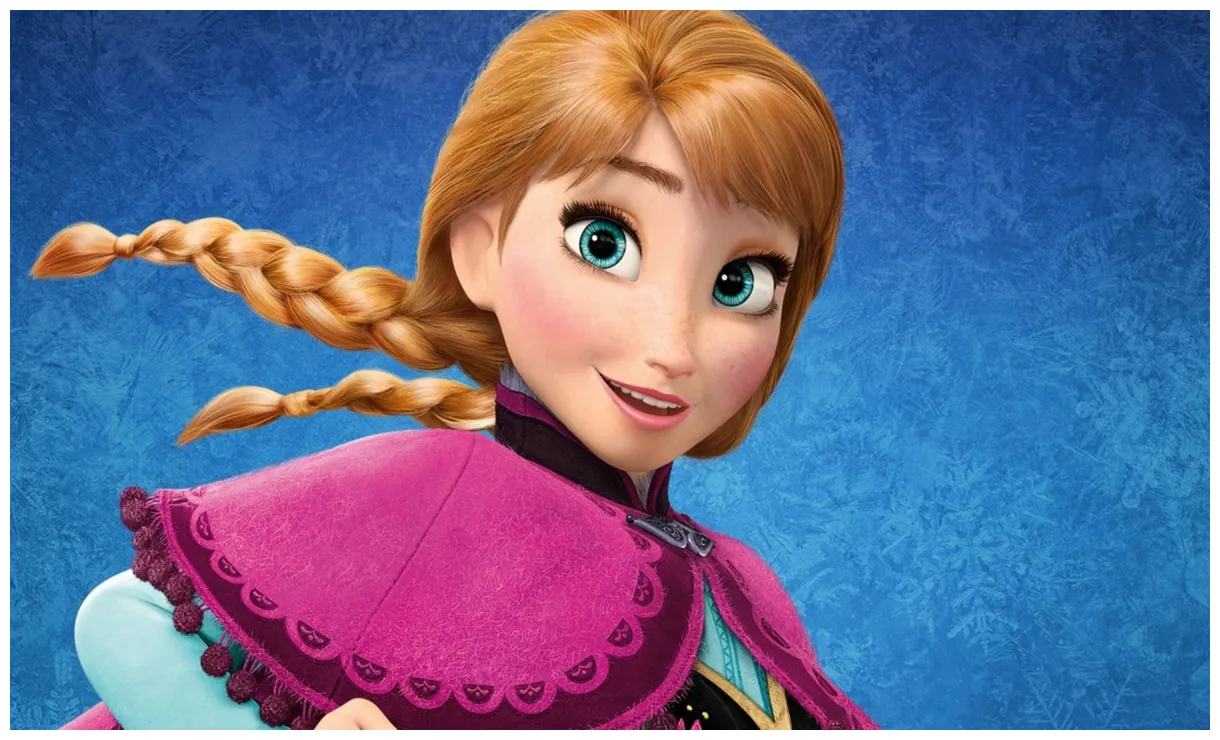 HD Wallpaper of Anna from Disney's Frozen