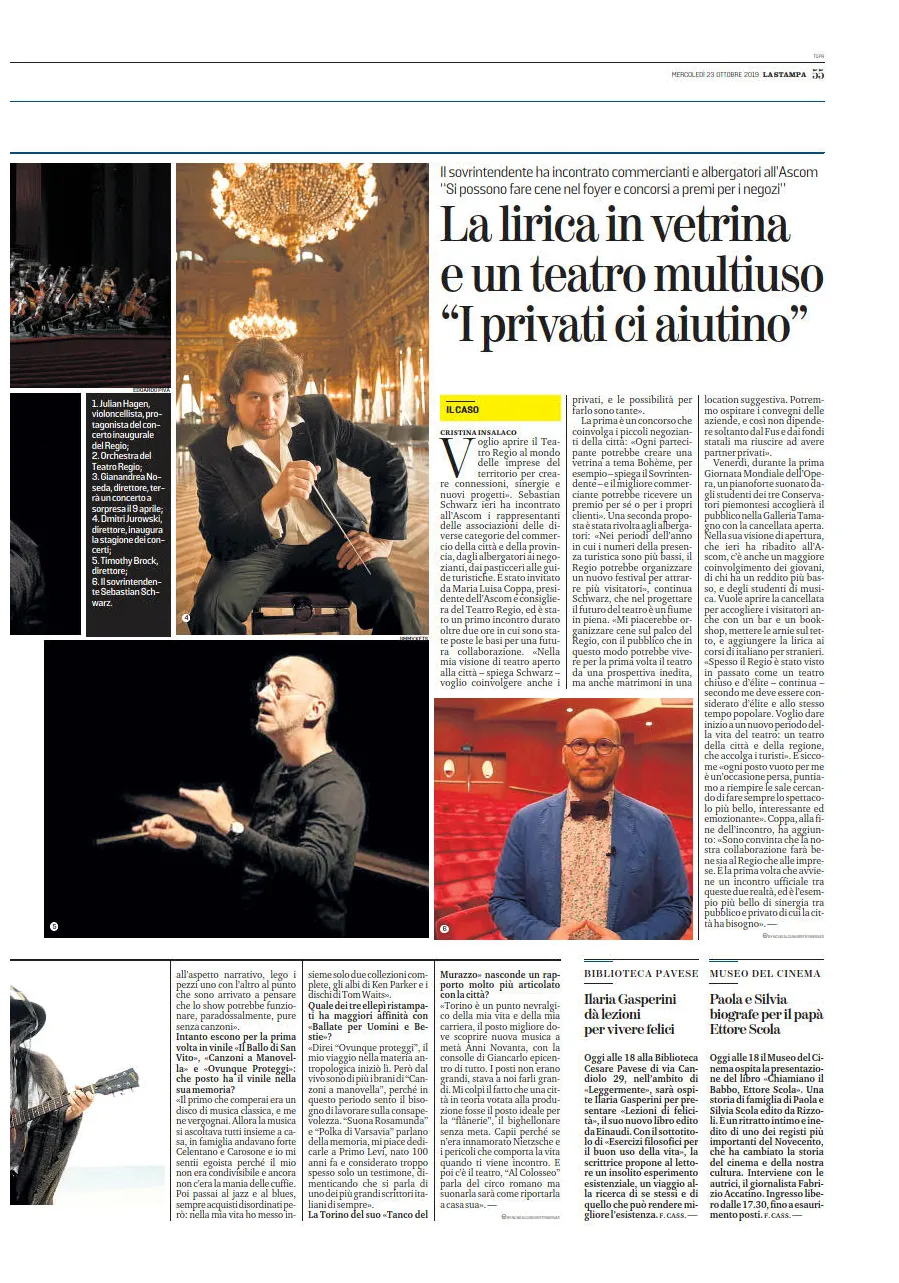 La stampa torino chiamiamo il babbo. ettore scola. una storia di famiglia