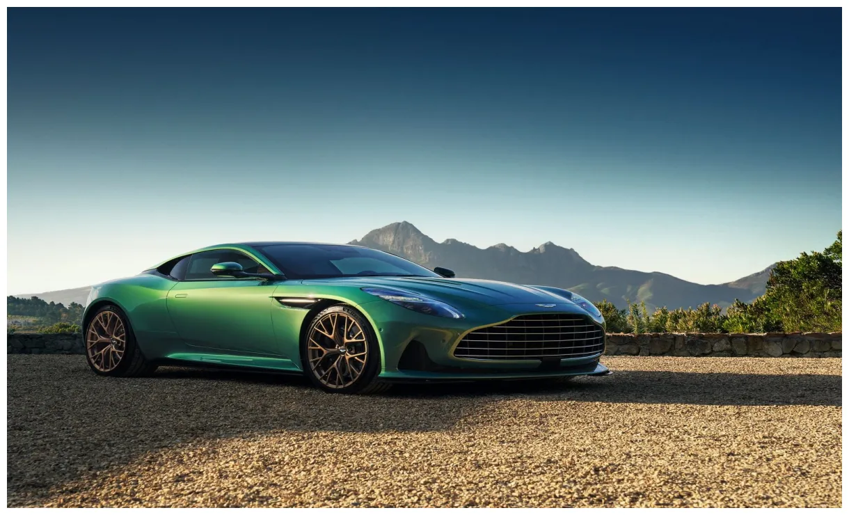 The 2024 Aston Martin DB12 revealed as a 671-hp ‘super’ tourer with an