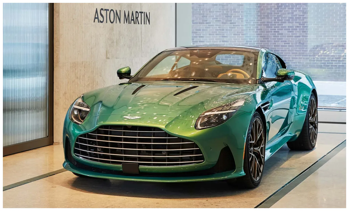 Aston Martin DB12 Makes North American Debut At Posh Q…