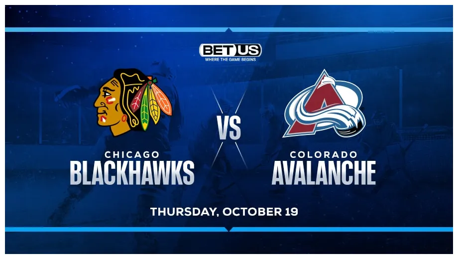 Avalanche to cover puck line vs blackhawks