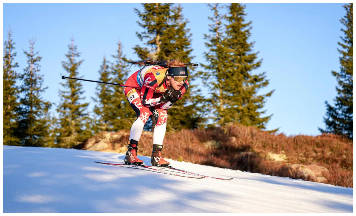 Biathlon sivert bakken remporte l'avant dernière course de la saison