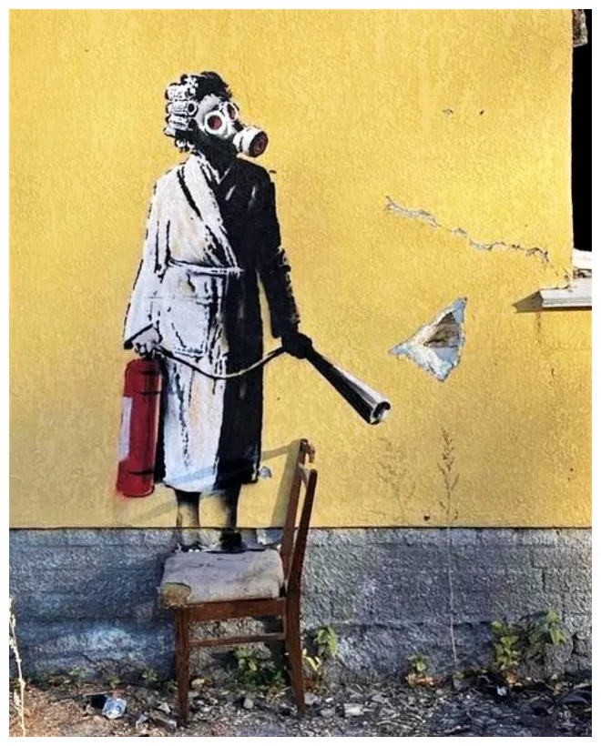 Banksy /// Dans le cauchemar de la guerre en Ukraine