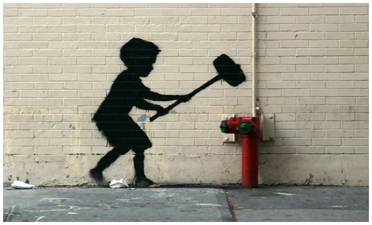 Banksy Street Art - La collection la plus complète de l'art de Banksy