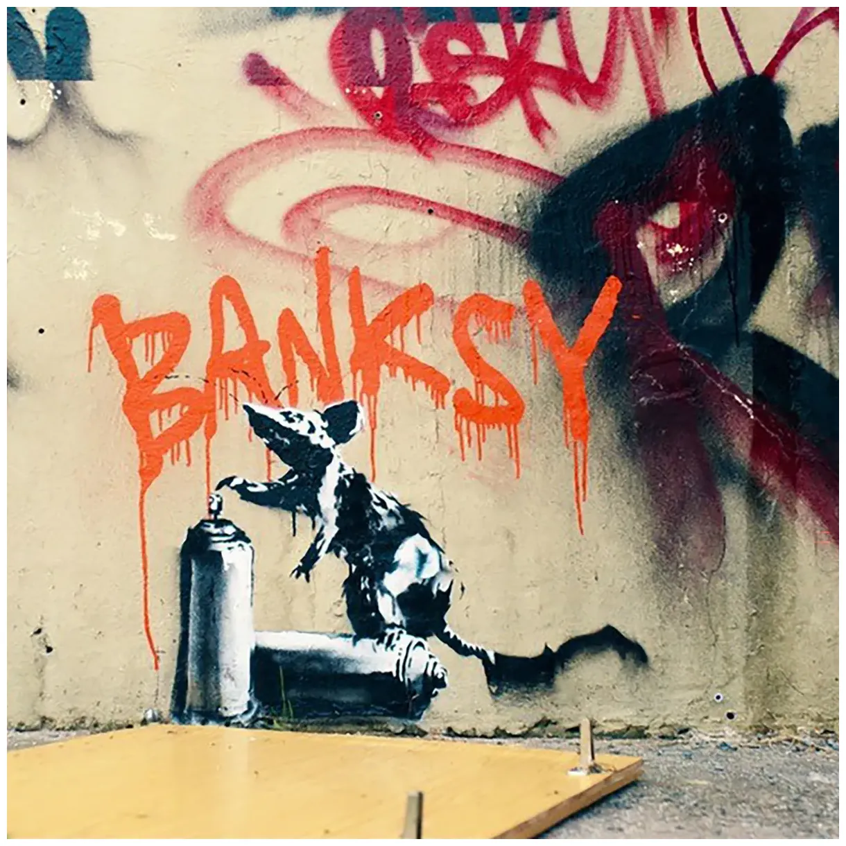 10 des peintures les plus célèbres de Banksy