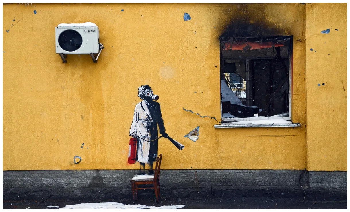 Banksy announces new exhibition of his statement-making street art | CNN