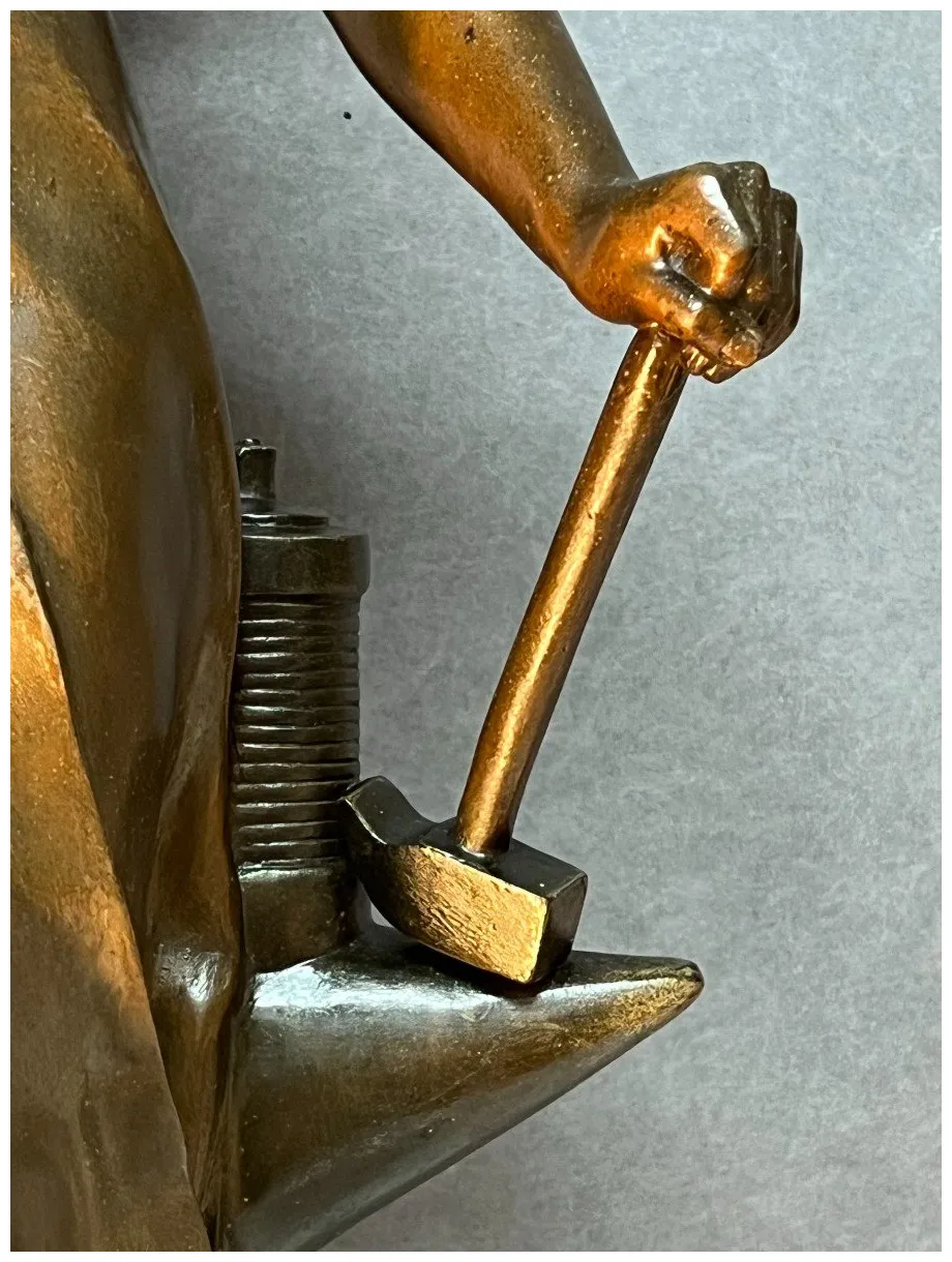 Proantic jean 1841-1910 , grande sculpture représen