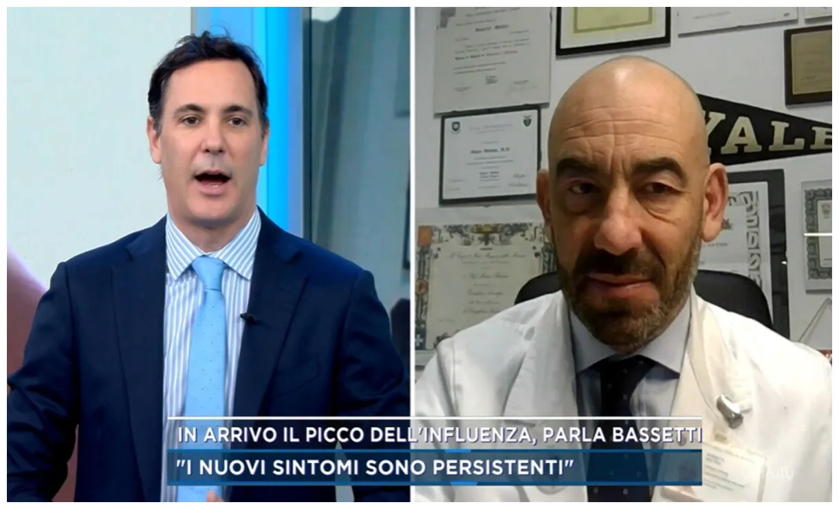 Influenza, Matteo Bassetti: "In arrivo un nuovo picco"