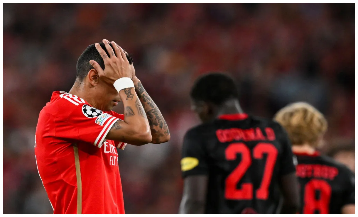 Benfica s’offre un fâcheux record