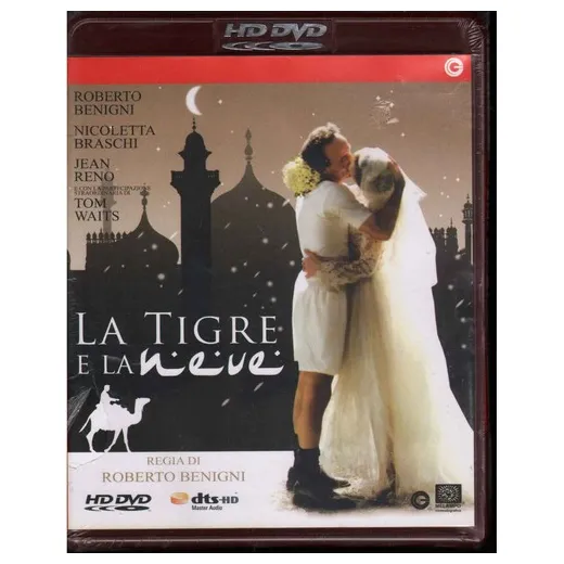 La tigre e la neve -dvd roberto jean reno nicoletta braschi