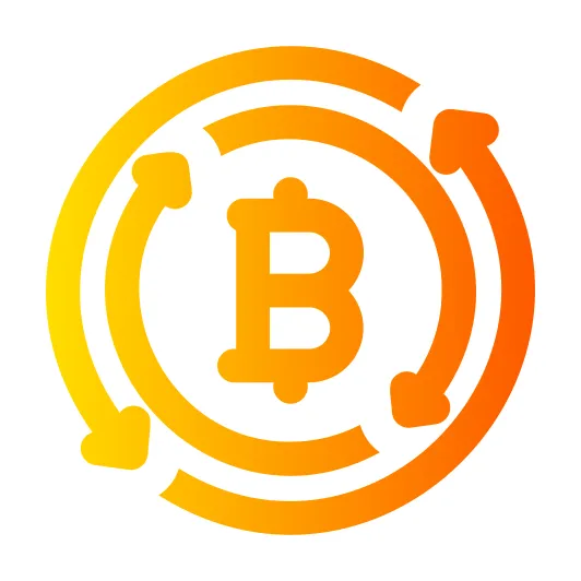 Bitcoin Generic gradient fill icon
