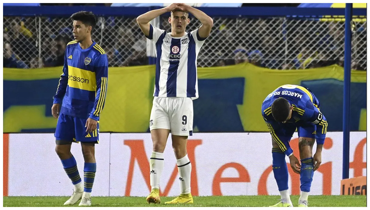 Boca juniors no pudo con talleres de córdoba en la bombonera