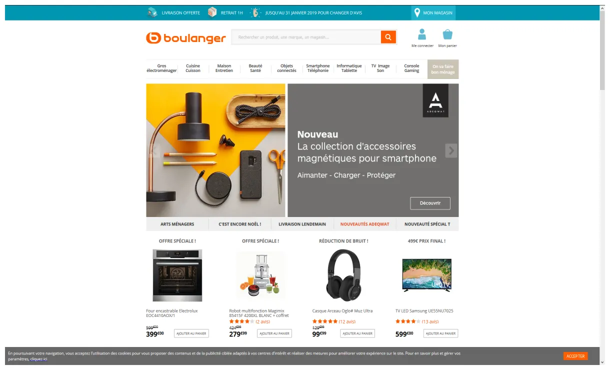 → Visiter Boulanger - Avis & Alternative 2021 | Top Site Marchand