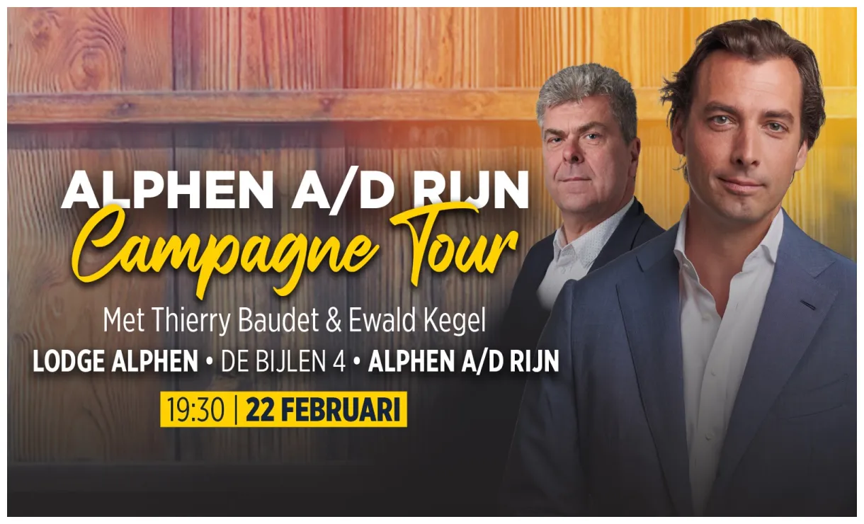 FVD Campagne Tour | Alphen aan den Rijn - Forum voor Democratie
