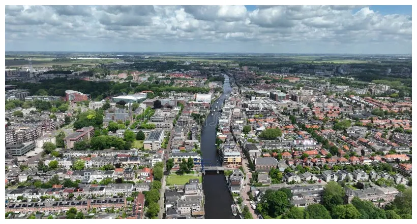 Alphen Aan Den Rijn, the Netherlands, Steekterbrug, Oude Rijn River and