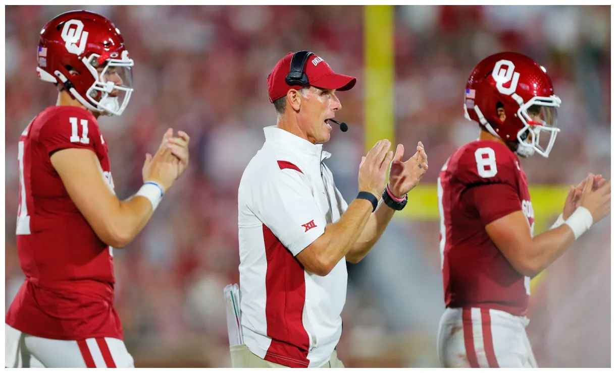 Embarrasses defenders as ou's scout team qb