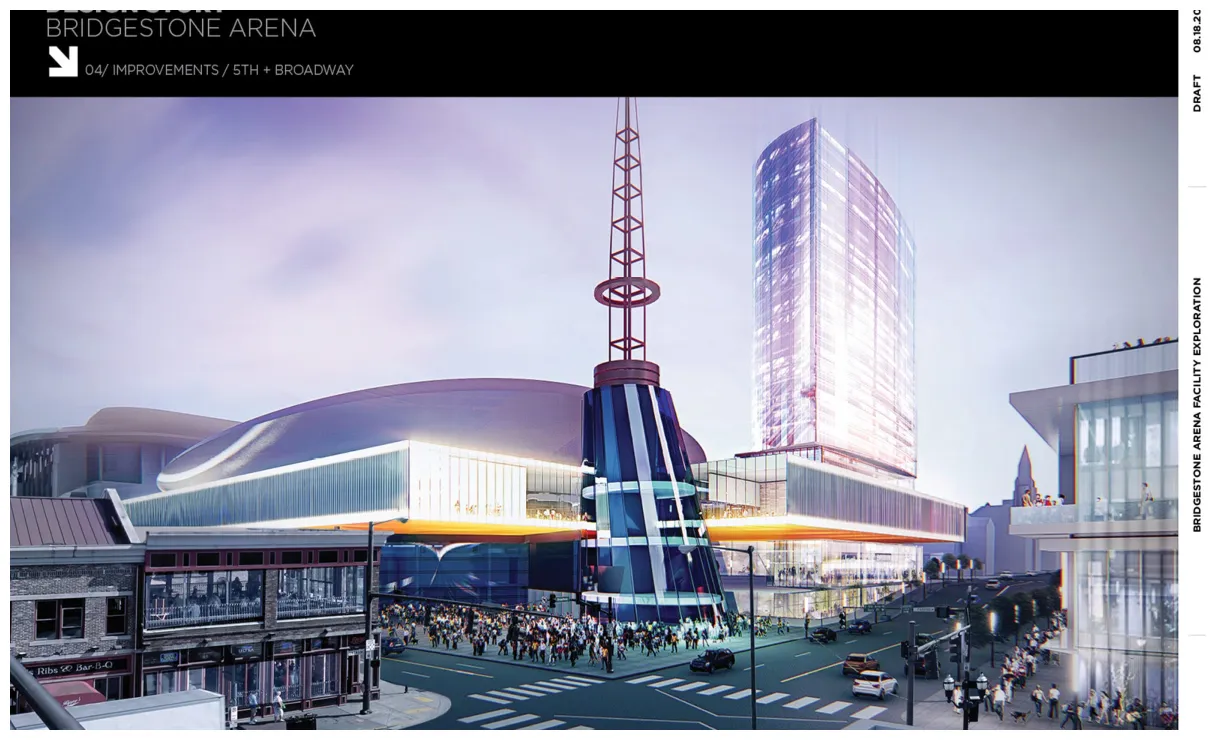 Predators explore dramatic overhaul of Bridgestone Arena