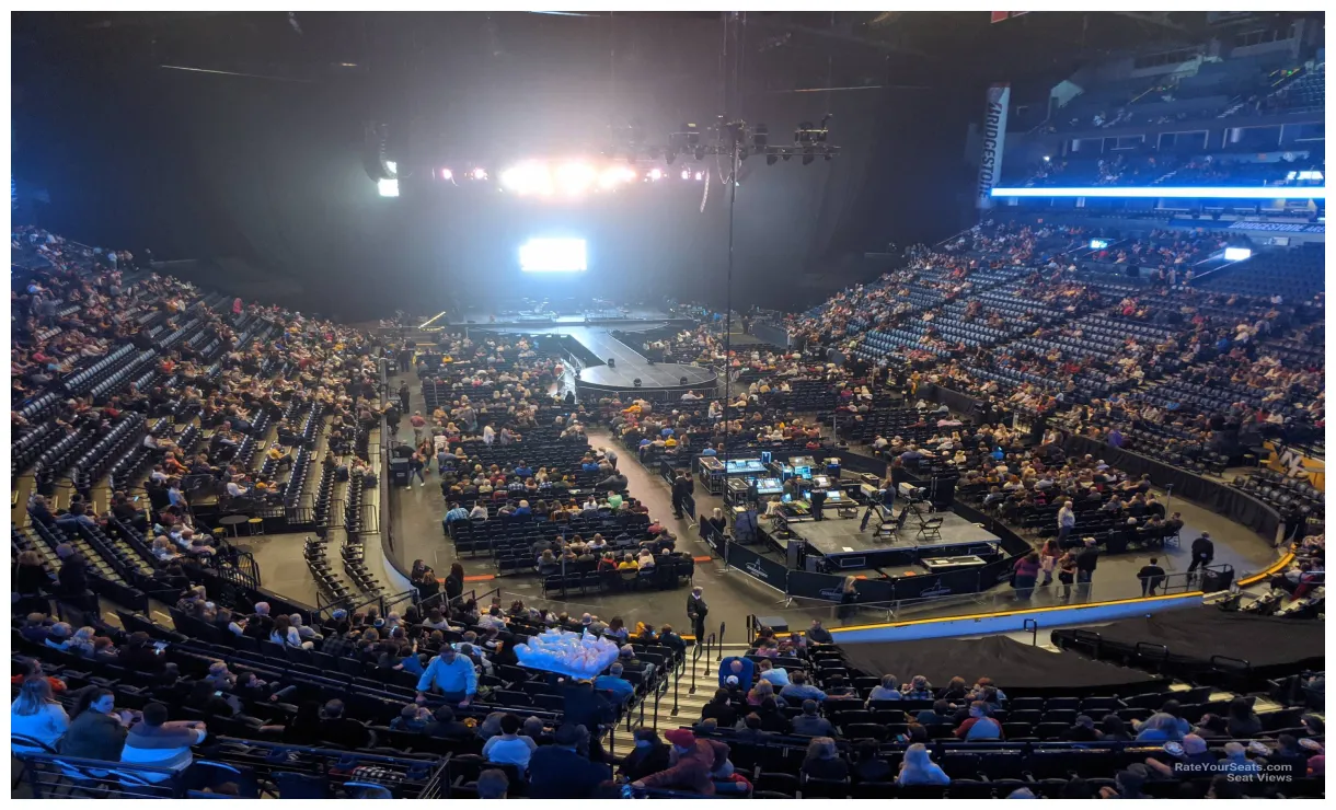 Bridgestone Arena Section 223 Concert Seating - RateYourSeats.com