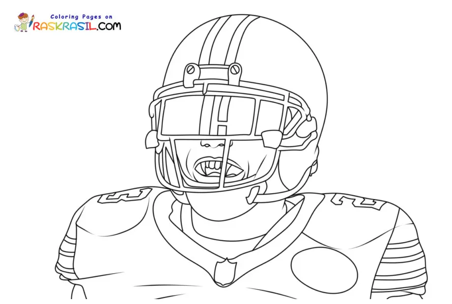 Buffalo bills coloring pages