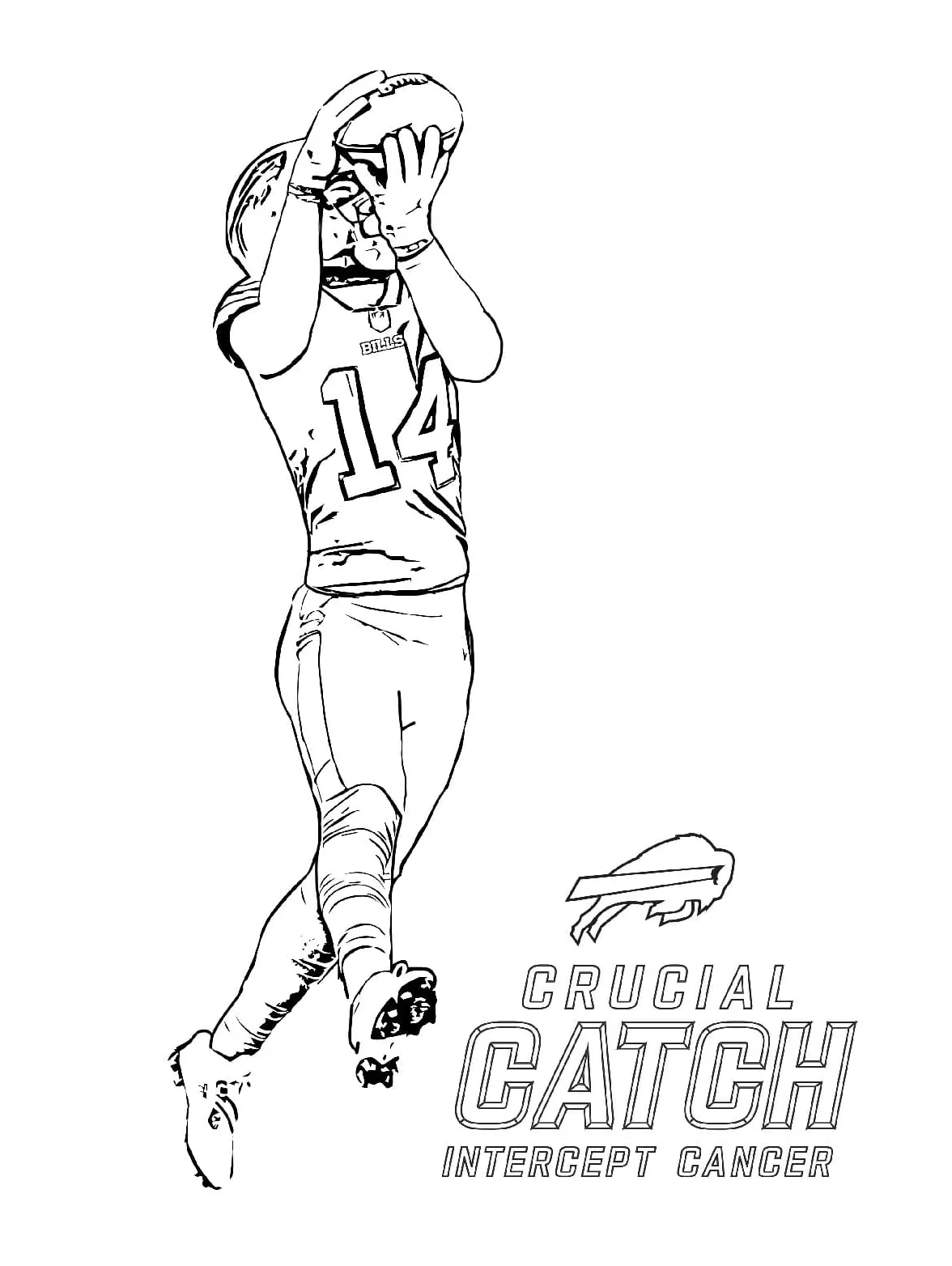 Buffalo bills coloring pages