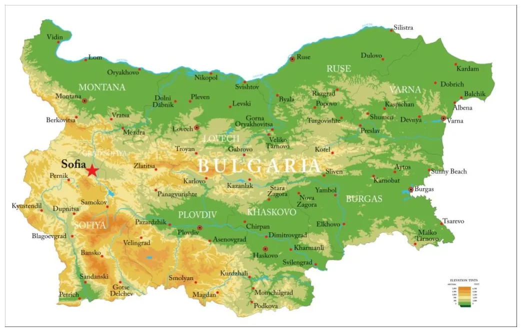 Carte bulgarie ce dont vous devez savoir sur la bulgarie