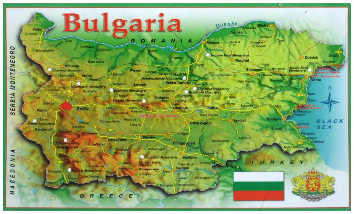 Bmpc 2013 is coming soon bulgaria, serbia and montenegro, travel maps