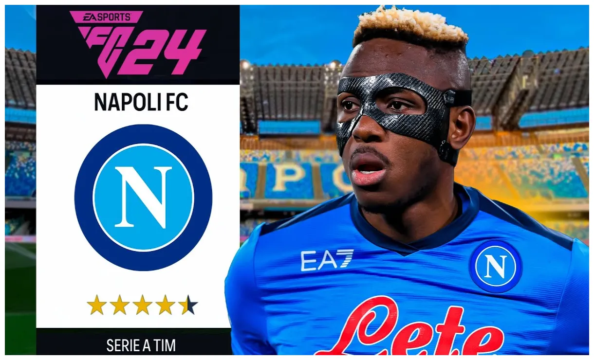 I rebuilt napoli in fc 24!🔥 youtube