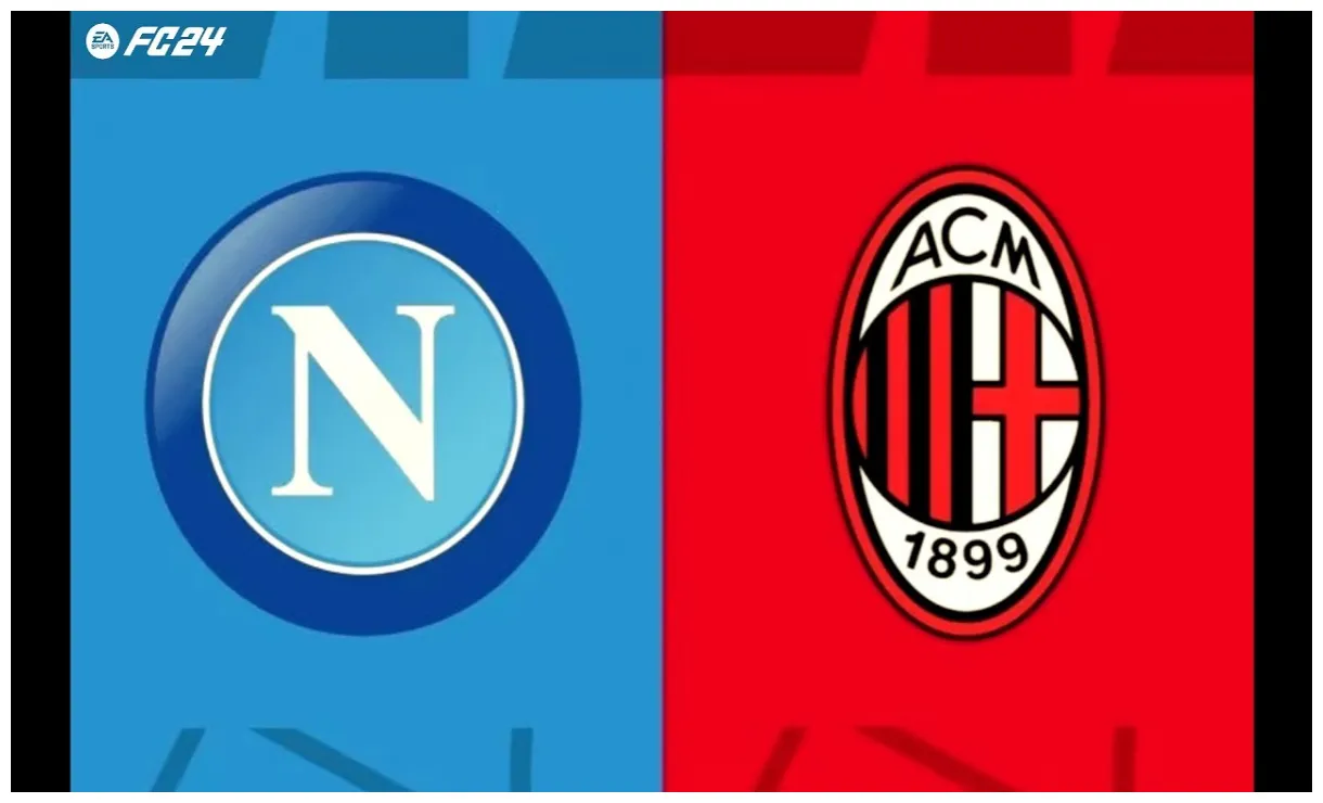 Fc 24 napoli vs ac milan serie a ps5 youtube