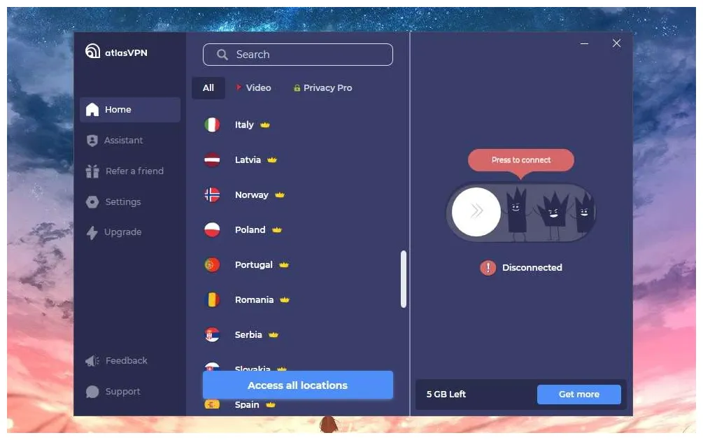 Come vedere canale 5 in diretta streaming dall'estero