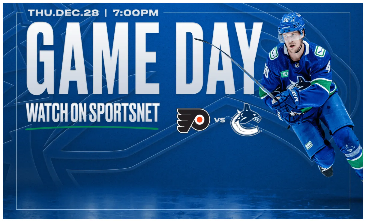 Game notes canucks vs. flyers vancouver canucks