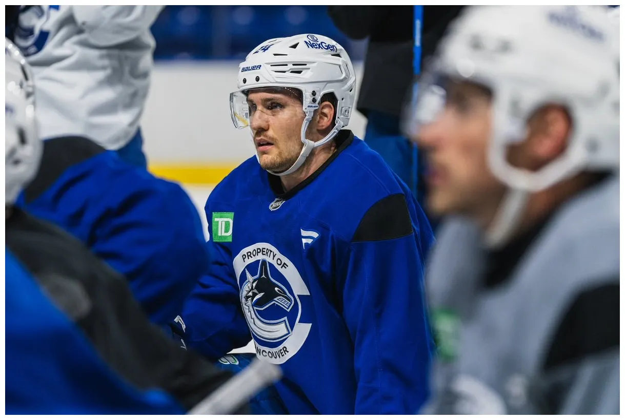 Canucks lines vs flyers, october 11, 2024 vancouver is awesome