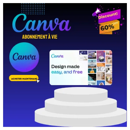 Canva pro à vie pour les designers et les marketeurs à bon prix